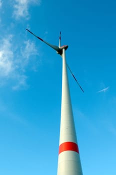 Windkraftanlage, Kemel, Hessen