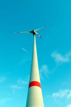 Windkraftanlage, Kemel, Hessen