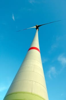 Windkraftanlage, Kemel, Hessen