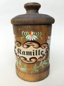 Teedose, Tee, Kamille, Chamomilla recutita  Dose