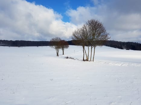 Winterlandschaft, Taunus, Taunusstein