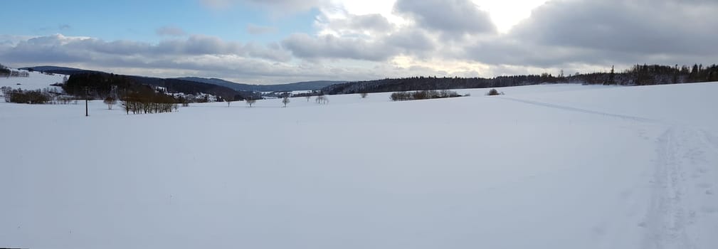 Winterlandschaft, Taunus, Taunusstein
