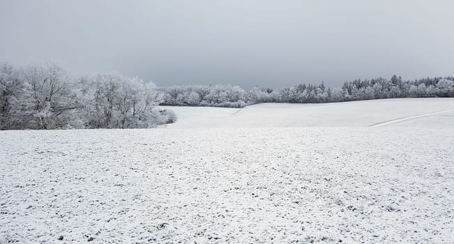 Winterlandschaft, Taunus, Taunusstein