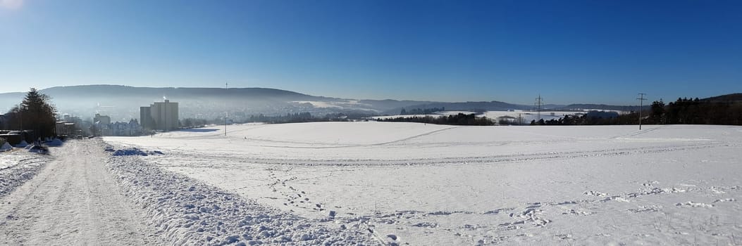Winterlandschaft, Taunus, Taunusstein