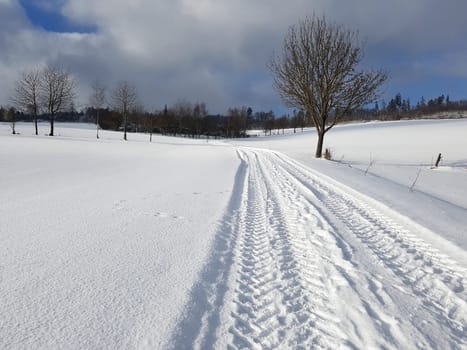 Winterlandschaft, Taunus, Taunusstein