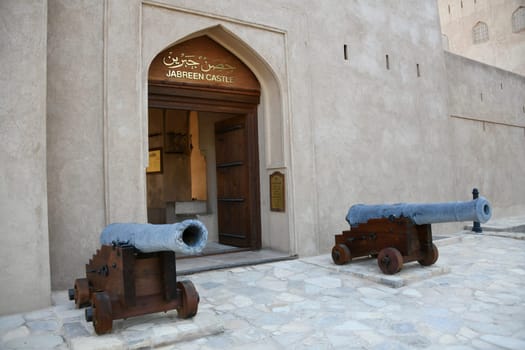 Jabrin Castle in Oman was building in 1670 in the Moorish style