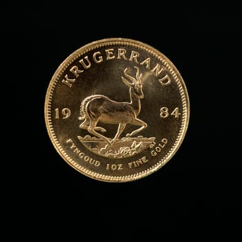 Kruegerrand-Goldmuenze