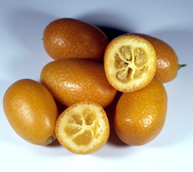 Kumquats, Fortunella spec., Exotische Frucht, exotisch, Suedfrucht