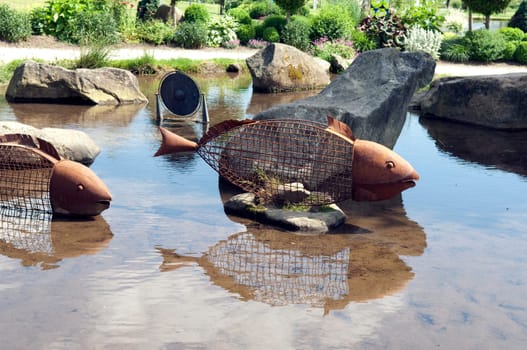 Glasgarten, Arnbruck, Kunstwerke