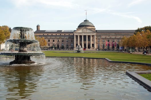 Springbrunnen, Wiesbaden