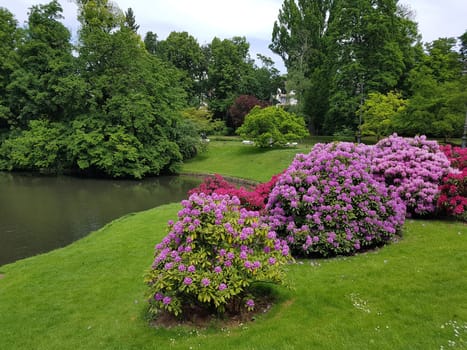 Kurpark, Wiesbaden, Englische, Parkanlage