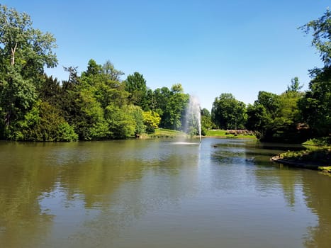 Kurpark, Wiesbaden, Englische, Parkanlage