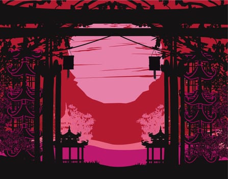 Mid-Autumn Festival for Chinese New Year - card