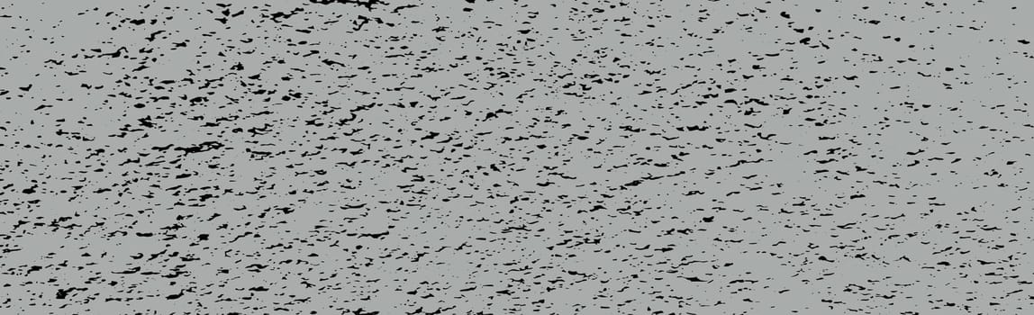 Panoramic texture of realistic gray concrete - Vector illustration