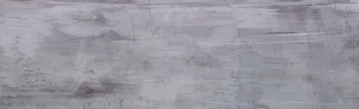 Panoramic texture of realistic gray concrete - Vector illustration