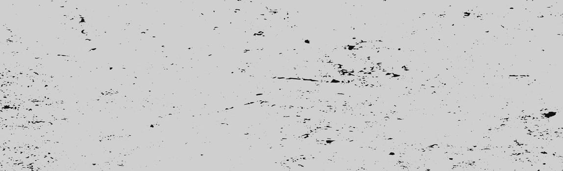 Panoramic texture of realistic gray concrete - Vector illustration