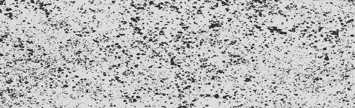 Panoramic texture of realistic gray concrete - Vector illustration