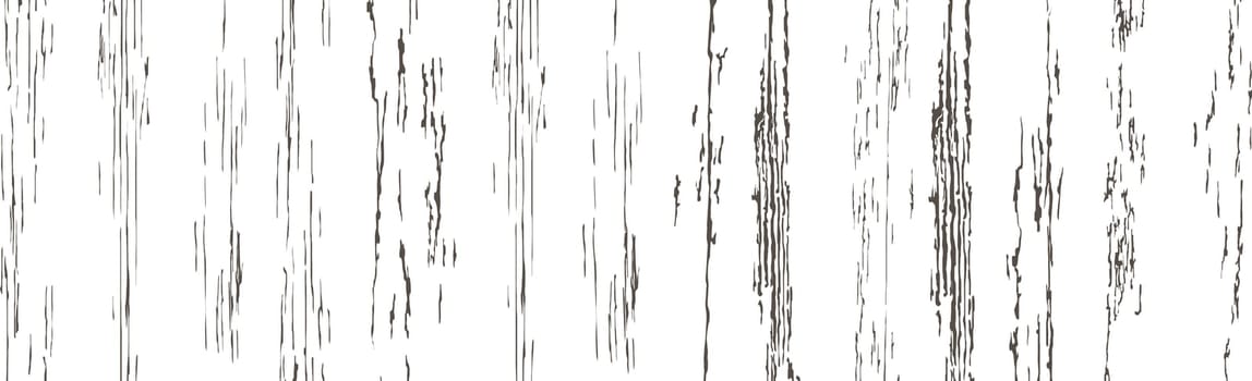 Panoramic texture of light wood with knots - Vector illustration