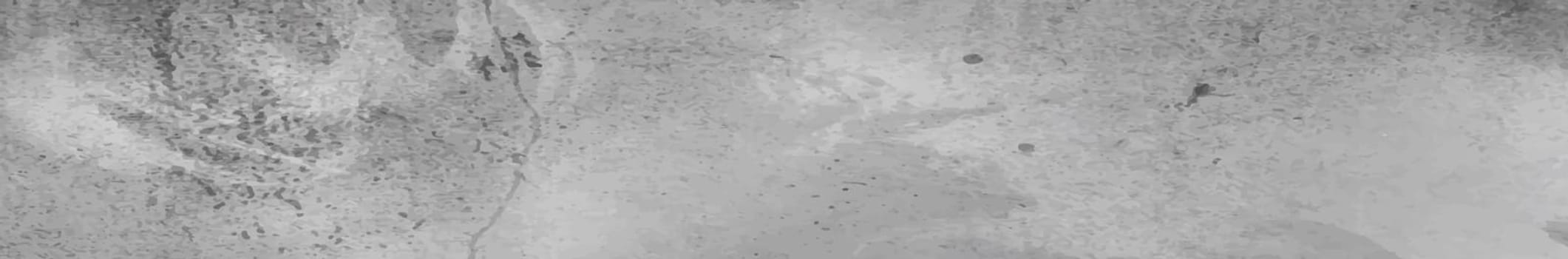 Panoramic texture of realistic gray concrete