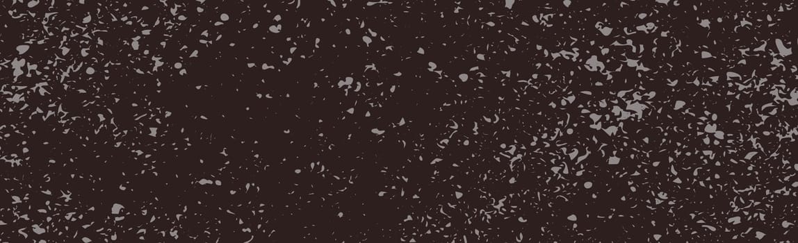 Grunge white lines and dots on a black background - Vector illustration