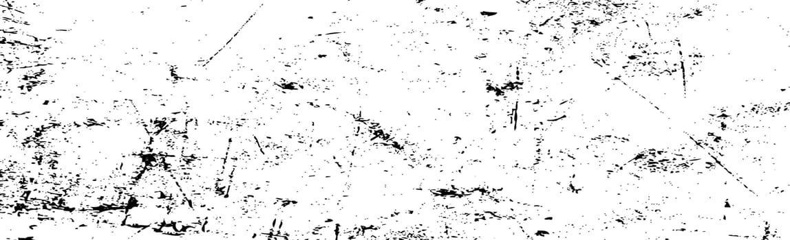 Grunge black lines and dots on a white background - Vector illustration