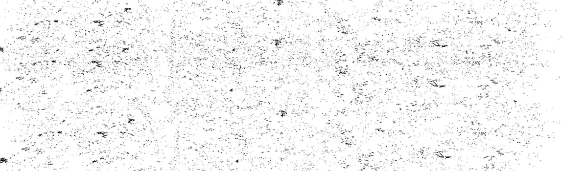Grunge black lines and dots on a white background - Vector illustration