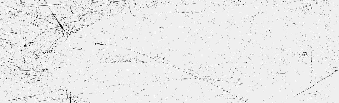 Grunge black lines and dots on a white background - Vector illustration