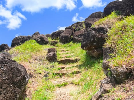Orongo, the relevance of Easter Island. Orongo, the relevance of Easter Island.