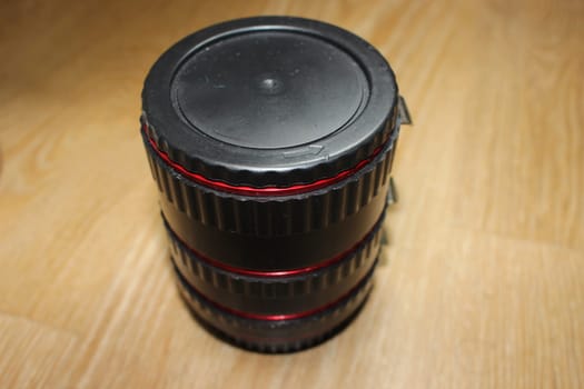 Extension tubes for camera lens to perform macro photography. Extension increase magnification of lens