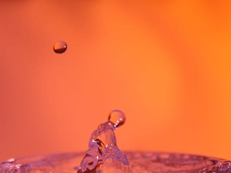Abstract Colors colliding drops different fluids funds forms
