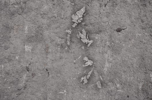 Map of Hebrides on weathered concrete