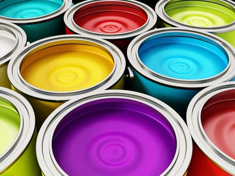 Paint cans