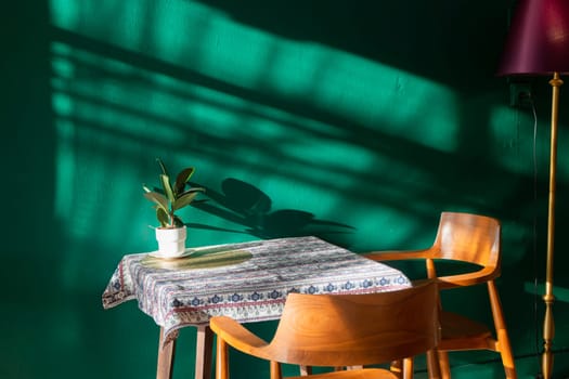 Modern coffee shop cozy interior, stock photo