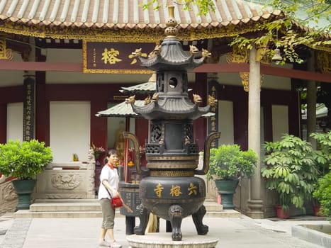 Hong Kong, China - June 24, 2019: Architecture of Hong Kong. Hong Kong's buildings and attractions.