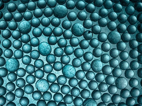 Glass balls, background texture of glass balls.