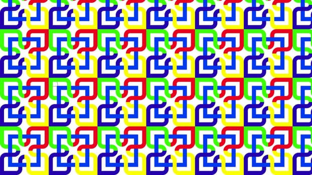 Abstract background of colorful geometric shapes and different patterns. Abstract of colorful geometric shapes pattern