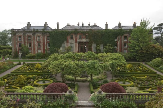 Bantry, County Cork, Ireland - June 12, 2017: Bantry House and Gardens in County West Cork Ireland.