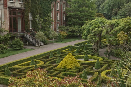 Bantry, County Cork, Ireland - June 12, 2017: Bantry House and Gardens in County West Cork Ireland.