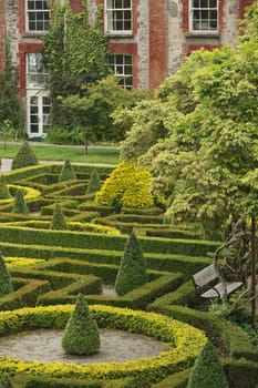 Bantry, County Cork, Ireland - June 12, 2017: Bantry House and Gardens in County West Cork Ireland.
