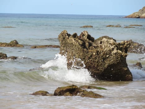 Beautiful beach with clean waters and sparkling sand