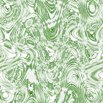 Abstract twist green waves background. Template brochure design pattern