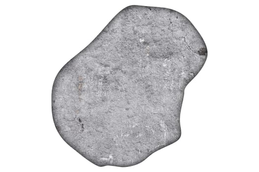 Map of Nauru on weathered concrete