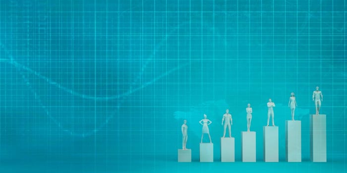 Career Plan and Goals Strategy Successful Concept