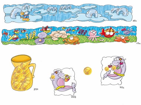children,landscapes,animals,illustrations,kids