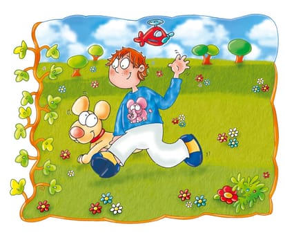 children,landscapes,animals,illustrations,children