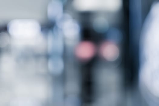 Abstract background of shopping mall, shallow depth of focus.