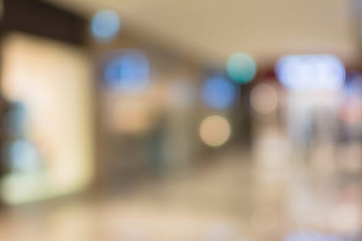 Abstract background of shopping mall, shallow depth of focus.