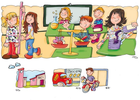 children,landscapes,animals,illustrations,kids