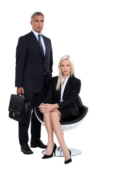 Couple of executives