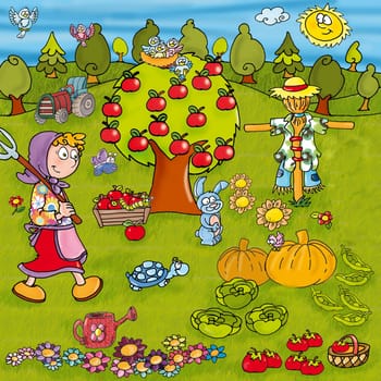 children,landscapes,animals,illustrations,children